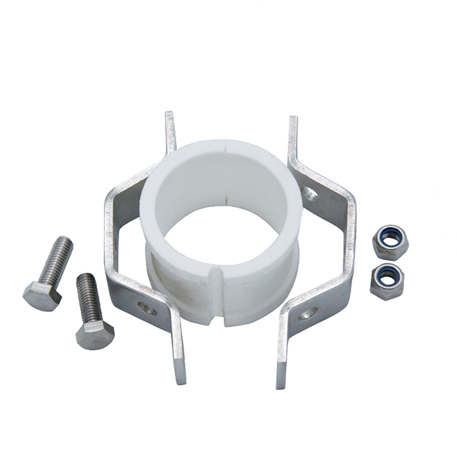 Suporte de tubo hexagonal para soldagem de aço inoxidável sanitário TH3
