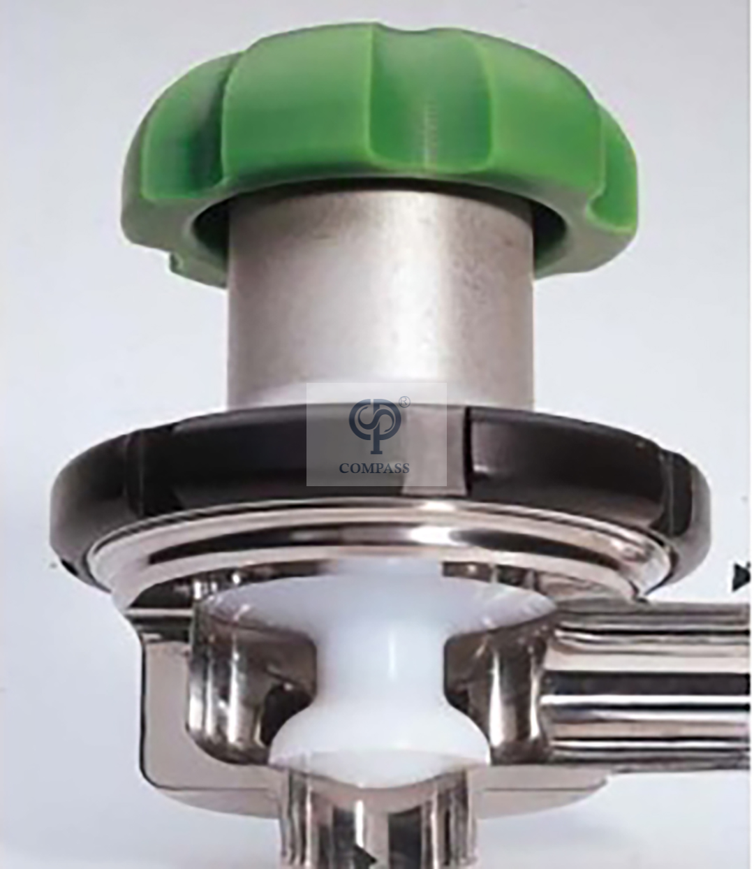 Válvulas de diafragma de fundo asséptico de aço inoxidável SS316L 