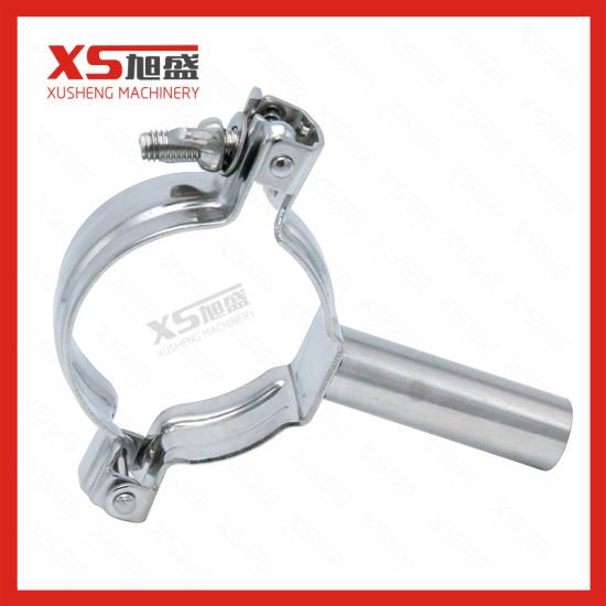 Suporte de tubo redondo de aço inoxidável SS304 com assento