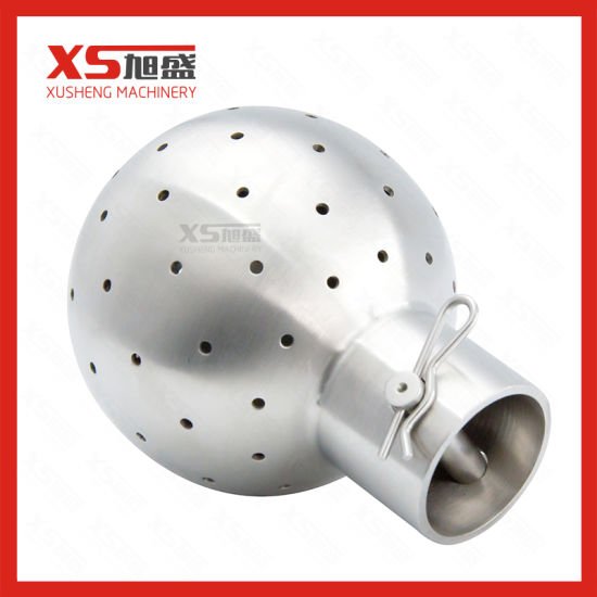 Esfera de limpeza de soldagem estática de tanque de aço inoxidável AISI304