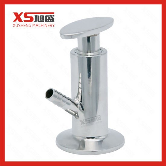 Válvula de Amostra Triclamp de Aço Inoxidável Sanitário Ss304