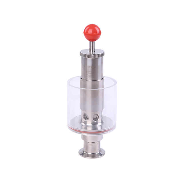 Medidor de pressão sanitária Válvula de alívio de ar tipo cotovelo 