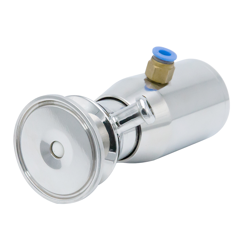 Válvulas de torneira de amostragem pneumática asséptica sanitária de aço inoxidável