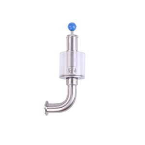 Válvula de liberação de pressão do tipo vedação de água sanitária 